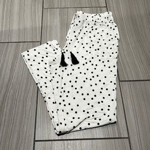 SOMA Cool Nights Tassel Ankle Pant (NWT)